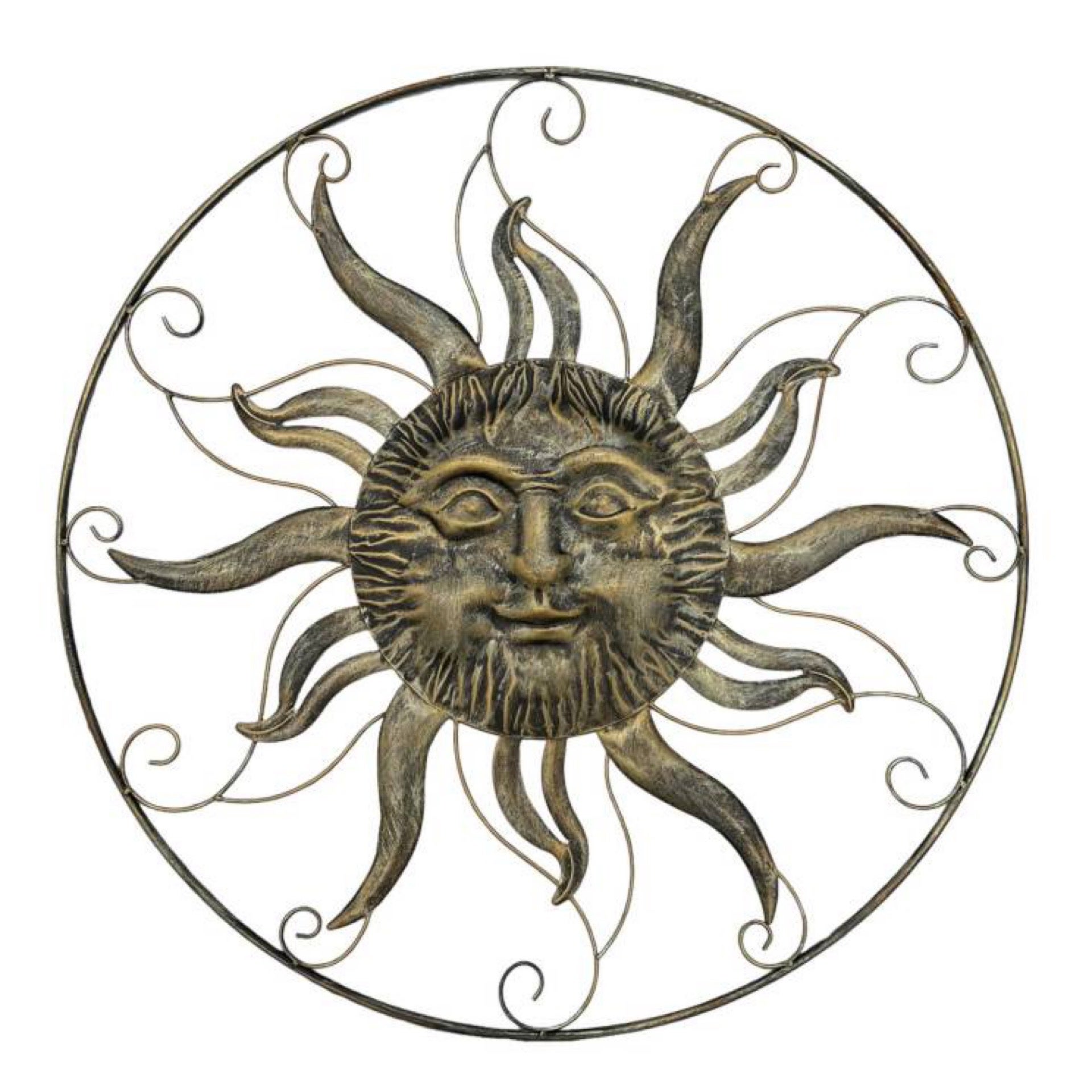 Sun face Wall Art | Formosa Gardens Nursery, Ballarat